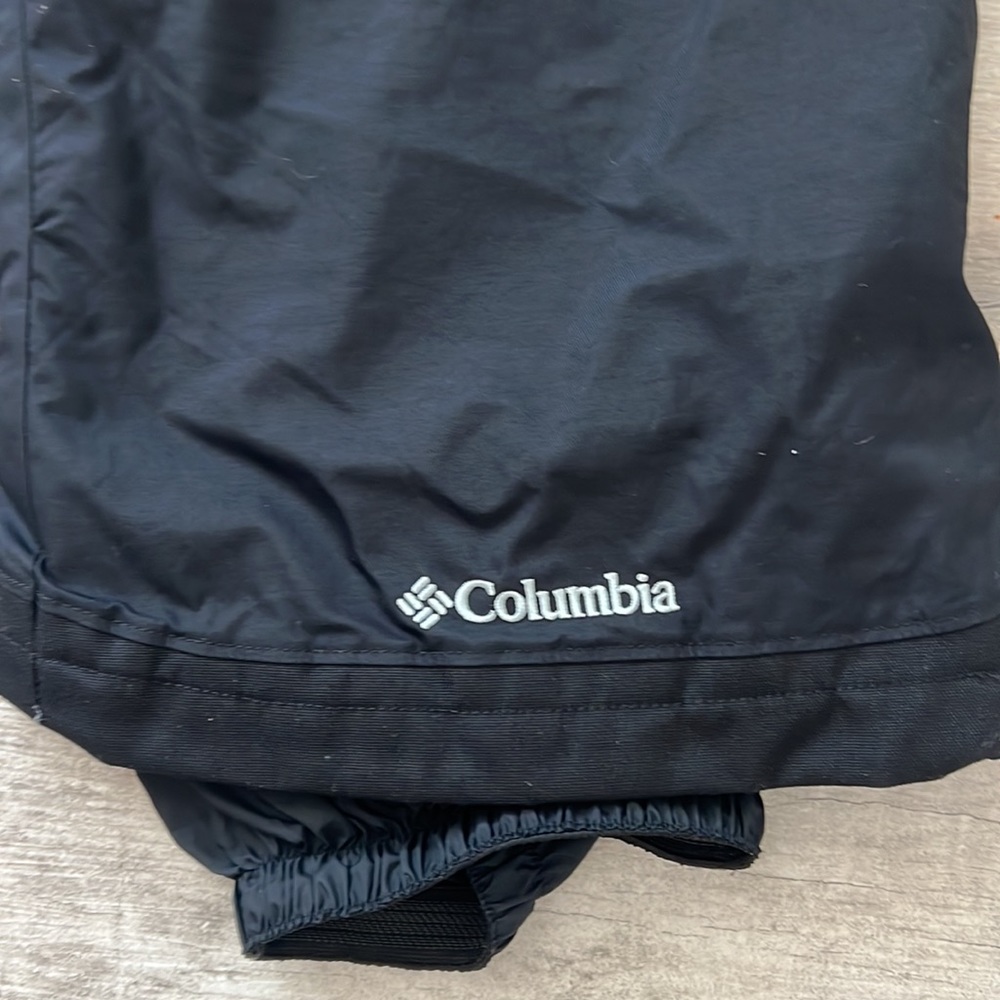 Columbia Men's XL Omni-Tech Waterproof Breathable Black Snow Ski Pants